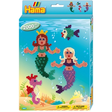HAMA Set di Perline Midi G1013431-0 Mermaid