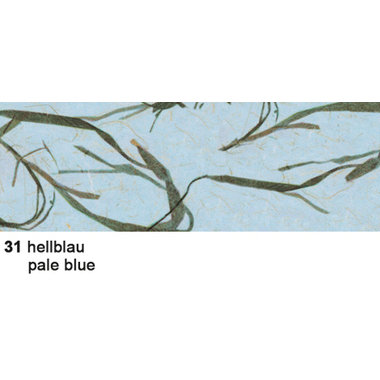 URSUS Carta bambù 23x33cm 60560031 35g, blu 5 fogli