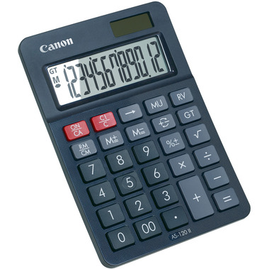 CANON Calcolatrice AS-120II 4722C002AA 12 cifre nero
