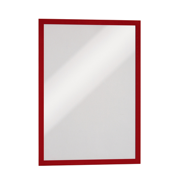 DURABLE Sichtfenster Duraframe 487303 rot, selbstklebend 2 Stück