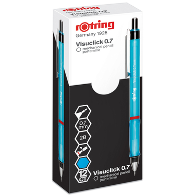 ROTRING Portemines 0.7mm 2088548 Visuclick, bleu