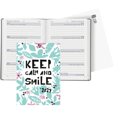 BIELLA TA Memento Trend 2027 825413740027U 1W/2S Smile ML 10.1x14.2cm