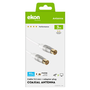Satellite aerial cable with ferrite core | Ekon