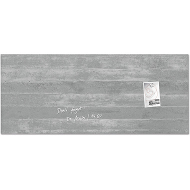 SIGEL Glass Calamitaboard GL248 cemento 1300x550x15 mm