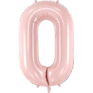 PARTYDECO Ballon en plastique no. 0 72cm FB230P0081J rose