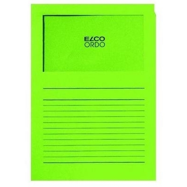 ELCO Organisationsmappe Ordo A4 29489.62 classico, grün 100 Stück