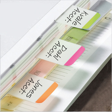 POST-IT Index STRONG Disp. 25,4x38mm 686L-PGO lila,grün,orange 3 Stück