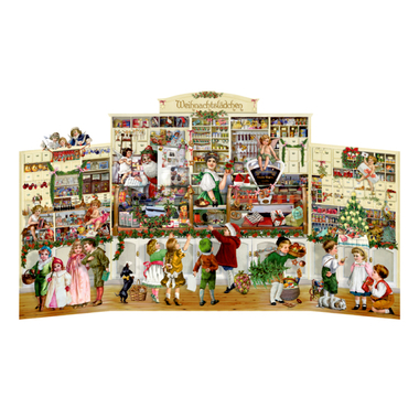 COPPENRATH Aufstellkalender 92346 Weihnachtskädchen