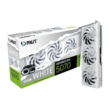 Palit Carte graphique RTX5070 BLANC OC 12 GB GDDR7