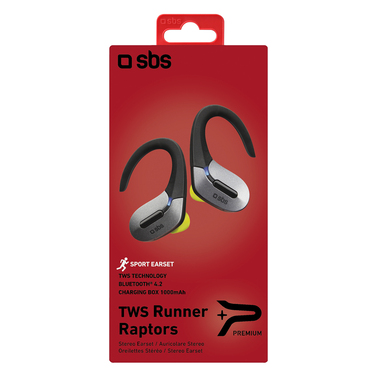 Écouteurs sport stéréo TWS avec arceaux