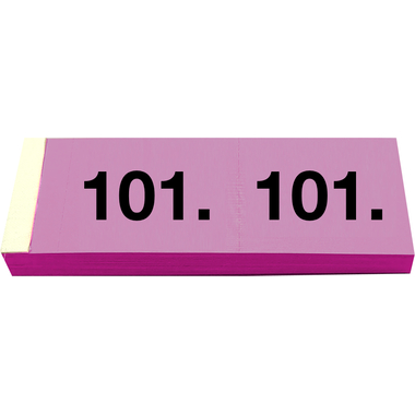 SIMPLEX Bloc vestiaire 101-200 13083 pink 100 feuilles