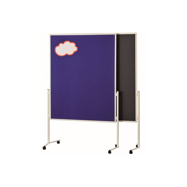 MAGNETOPLAN Tableau d.Présent. Feutre bleu 2111103 rigide 1200x1500mm