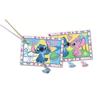 Ravensburger Peinture par numéros Junior Disney Stitch & Angel
