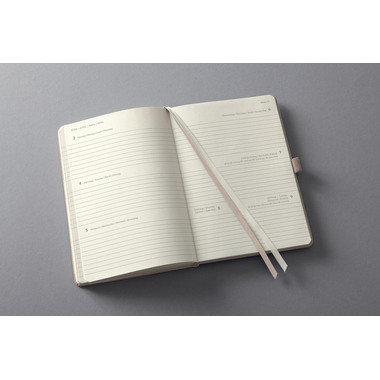 CONCEPTUM Wochenkalender 2026 C2660 1W/2S taupe 21.3x14.8cm