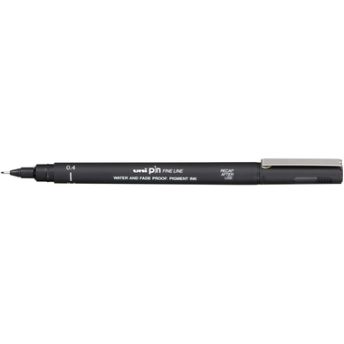 UNI-BALL Fineliner Pin 0,4mm PIN04200(S)B schwarz