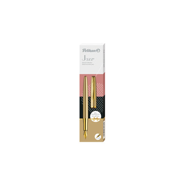 PELIKAN Penna stilografica Jazz Noble 821827 Elegance Gold