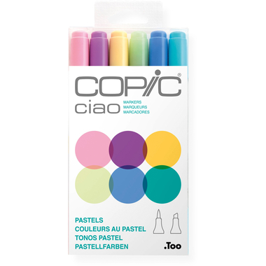 COPIC Marker Ciao 22075667 6er Set Pastels