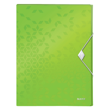 LEITZ Scatola archivio WOW PP 46290054 verde 250x330x37mm