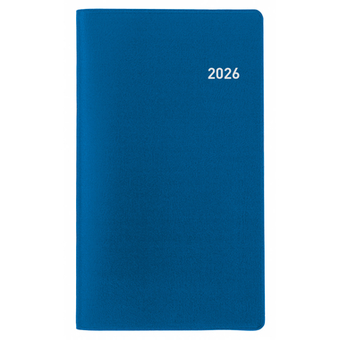 BIELLA Agenda Berlin 2026 851561050026U 6M/2P bleu ML 8.7x15.3cm