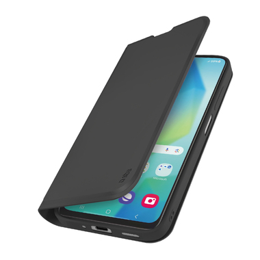 Black book-style cover for Samsung A17 | SBS