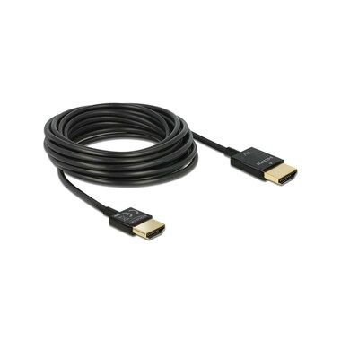 Delock Cable 4K 60Hz HDMI - HDMI, 3 m, Black
