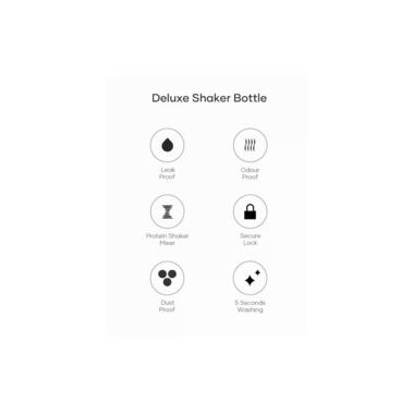 Oyeet Shaker et gourde S2 700 ml, Blanc