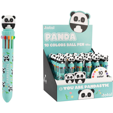I-TOTAL multicolor pen Panda XL2370I 10 colori