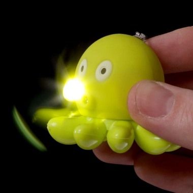 ROOST LED Schlüsselanhänger Key19 Meerestiere, ass.