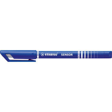 STABILO Stylo Fibre sensor 0,3mm(F) 189/41 bleu