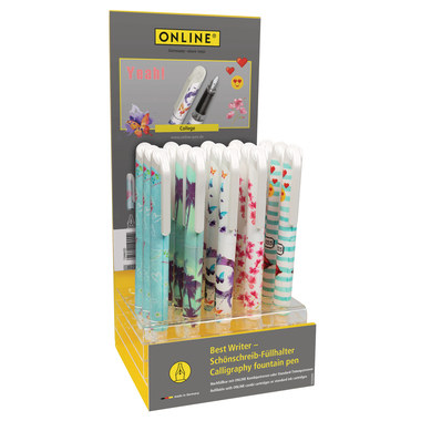 ONLINE Penna stilo. College II 1.4mm 12494/21 Girls Edition 21 pezzi