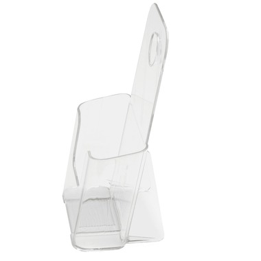DEFLECTO Prospekthalter Standard 77501 transparent 1/3 A4