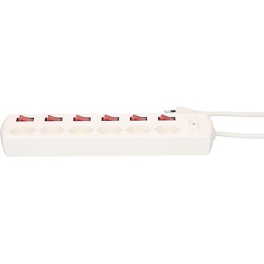 Max Hauri Bloc multiprises Multi-Switch Blanc 6 x T13