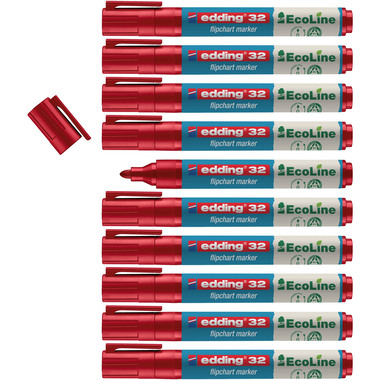 EDDING Flipchart Marker 31 1.5-3mm 31-2 rosso