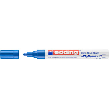 EDDING Paintmarker 750 2-4mm 750-3 CREA blu