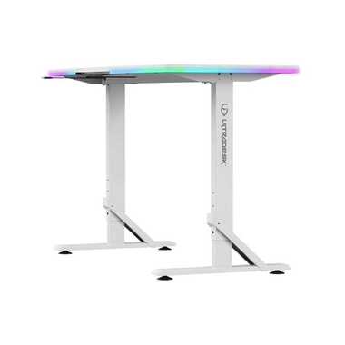 Ultradesk Gaming Desk Iron White