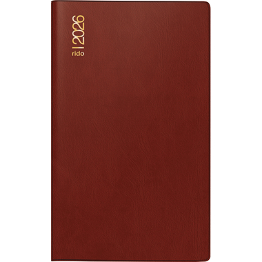 RIDOIDE M-Planer allemand 2026 7046892296.26 1M/2P bordeaux AL 8.7x15.3cm