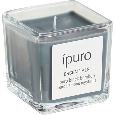 IPURO Duftkerze Essentials 125g 051.1010034.00 black bamboo