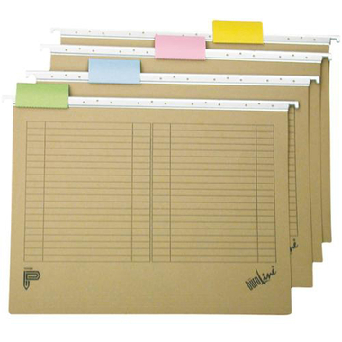 BÜROLINE Dossier suspendu set A4 27045500PE1U olive 32x25cm 5 pcs.