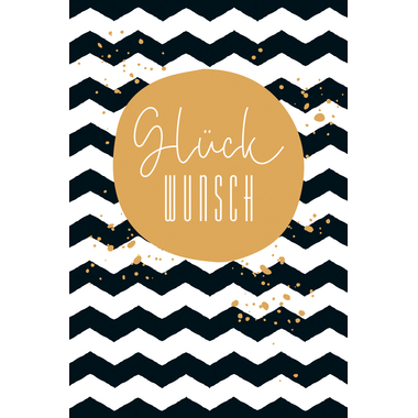 ABC Carte d'anniversaire B6 52283 Félicitations