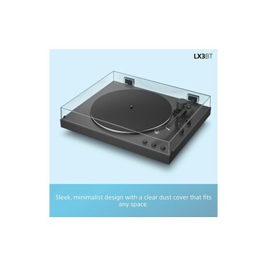 Sony Plattenspieler mit Bluetooth PS-LX3BT Schwarz