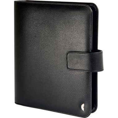 CHRONOPLAN Class. anneaux Einsteiger 50103Z.27 Simili-cuir noir A5