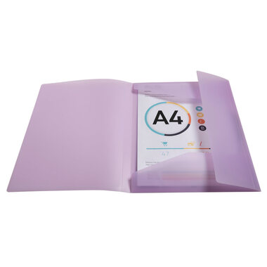 EXACOMPTA Dossiers élast. Aquarel A4 55279E PP ass.