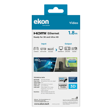 Câble HDMI | Ekon