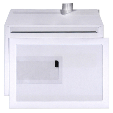 METTLER Enveloppe fen. pub. droite C5 8064-WERBEF 100g, ultra blanc 500 pcs.