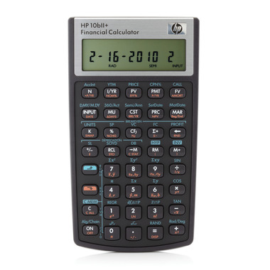 HP Calculator 10BII+ Financial HP-10BII+INT International Edition