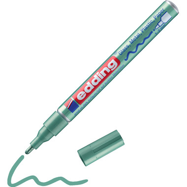 EDDING Paintmarker 751 CREA 1-2mm 751-74 CREA grün-metallic