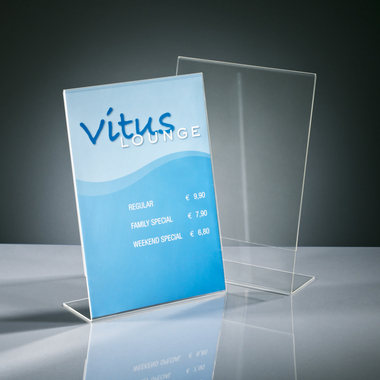 SIGEL Display table A3 TA213 transparent