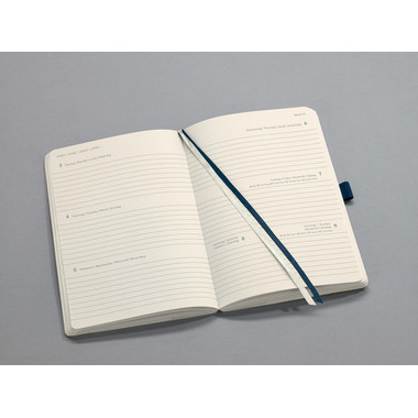 CONCEPTUM Calendario settimanale 2026 C2633 1S/2P blu scuro 14x9.3cm