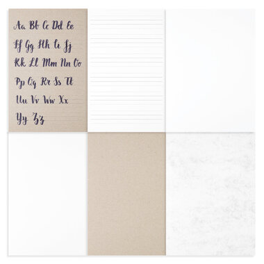 MAREIN Bloc Brushlettering 214400 A4