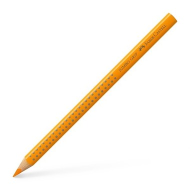 FABER-CASTELL Matite colorate Jumbo GRIP 110909 cromo scuro giallo